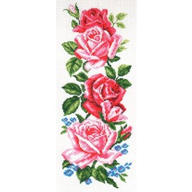 "Матренин посад" канва с рисунком арт.0776 "Нежные розы" 24*47 см
